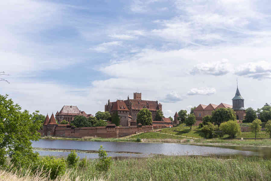 Polonia - Malbork - castillo de Malbork 01.jpg